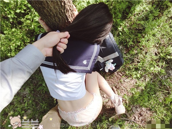 [会员][图包]网络福利秀@萌兰酱之小树林里的JK少女（58P/181M）插图5